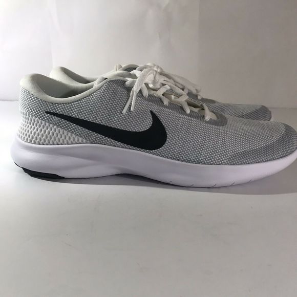Nike Flex Experience RN 7 White/Black-Wolf Grey - Picture 1 of 6